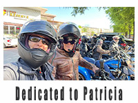 Route 66 mile dedication example for Patricia